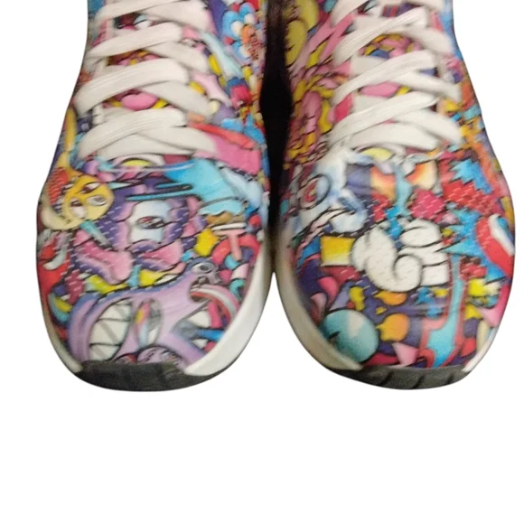 Skechers x Vexx Uno Colour Doodle Limited Edition Sneakers Men's 13 - Picture 4 of 14